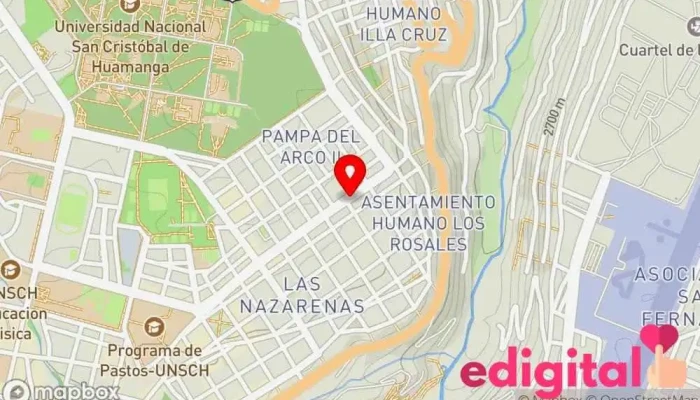 mapa de botica eufarma Farmacia en Ayacucho