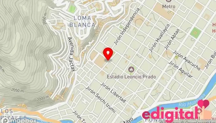 mapa de Botica Eugenios Farmacia en Huánuco