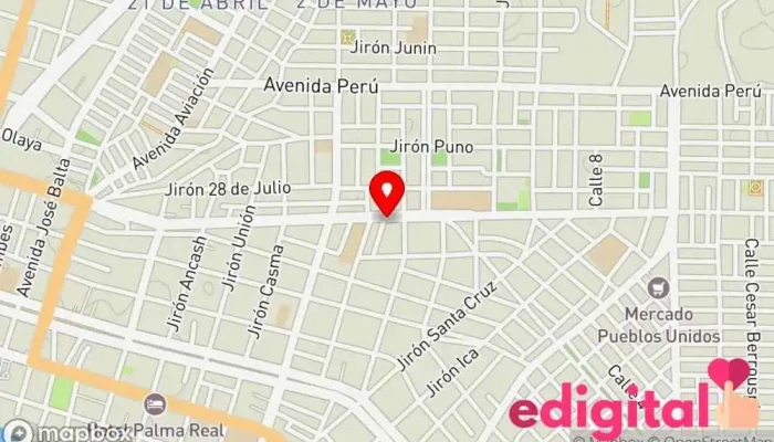 mapa de Botica Familiar Farmacia en Chimbote