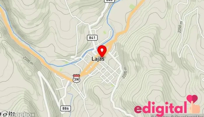 mapa de Botica Farma Central Farmacia en Jr. José Gálvez 295
