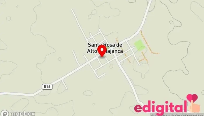 mapa de BOTICA FARMA ELENA Farmacia en Santa Rosa de Yanajanca
