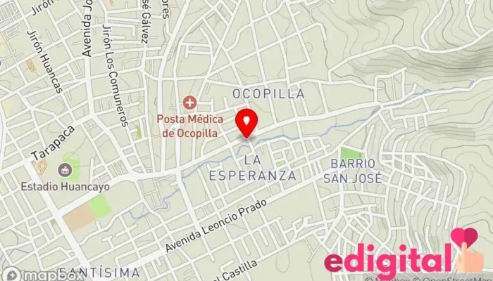 mapa de Botica Farma Joisse Farmacia en Huancayo