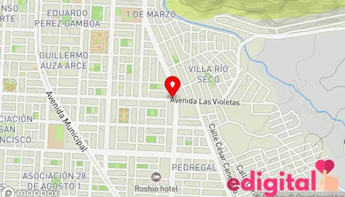 mapa de BOTICA FARMAHOGAR II Farmacia en Tacna