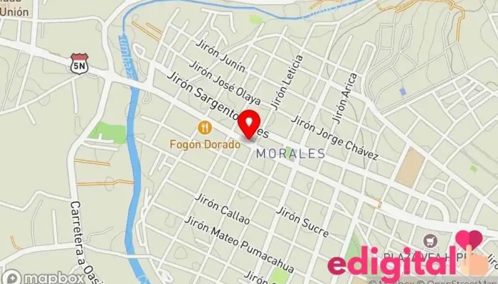 mapa de botica farmasalub Farmacia en Tarapoto