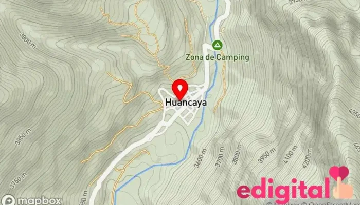 mapa de Botica FarmaViky Farmacia en Huancaya