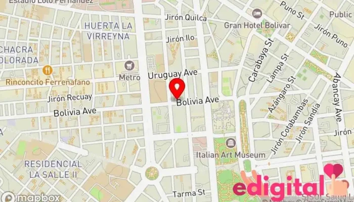 mapa de Botica Farmavitae Farmacia en Lima