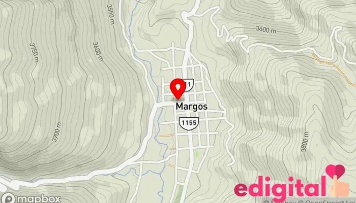 mapa de Botica Flores Farmacia en Margos
