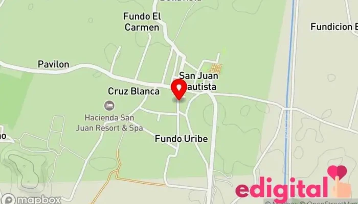 mapa de Botica floresfarma Tienda de comestibles, periódicos y medicamentos en San Juan Bautista