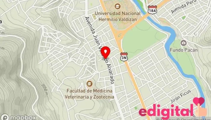 mapa de BOTICA GADIEL Farmacia en Pillco Marca
