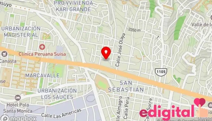 mapa de BOTICA GARMES Farmacia en Cusco