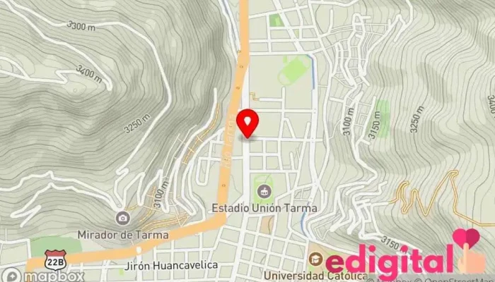 mapa de Botica Han Farma Farmacia en Tarma