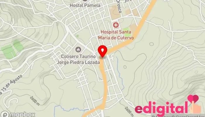 mapa de Botica Inkamedic Farmacia en Cutervo