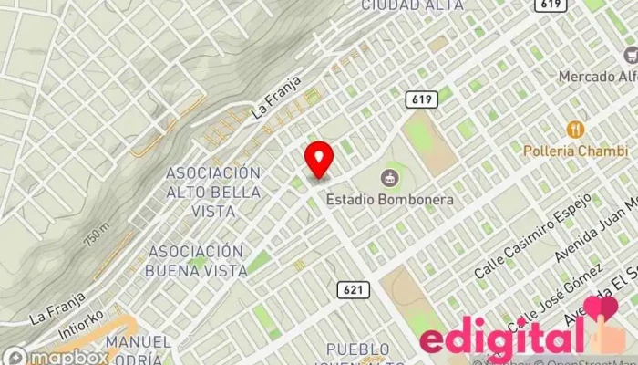 mapa de BOTICA JUNTO A TI Farmacia en Tacna