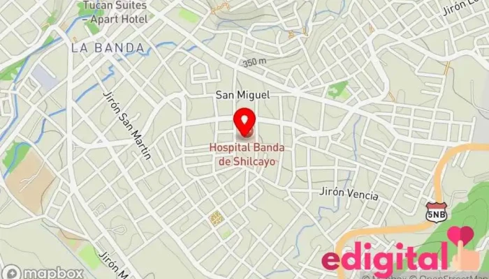 mapa de Botica karina Farmacia en Tarapoto
