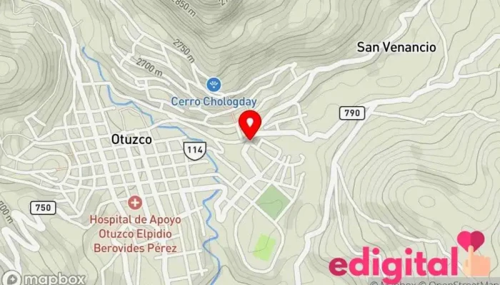 mapa de Botica Karisfarma Farmacia en Otuzco