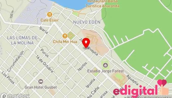 mapa de BOTICA KATITA Farmacia en Pucallpa