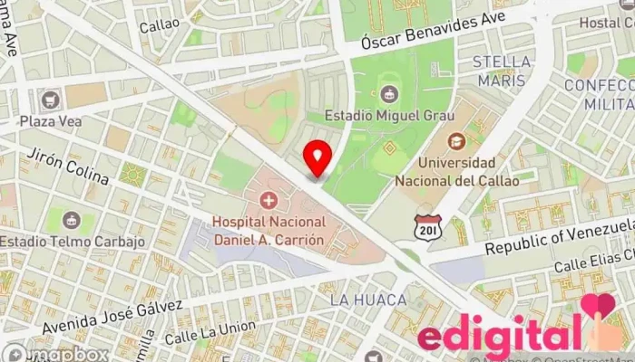 mapa de BOTICA KEROFARMA Farmacia en Lima
