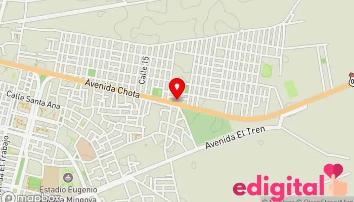 mapa de Botica La Familia Farmacia en Tumán