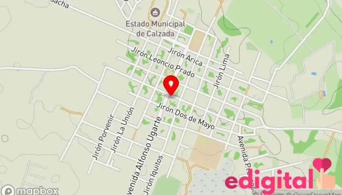 mapa de Botica Las Tres Marías Farmacia en Jirón Nicanor Reátegui C5