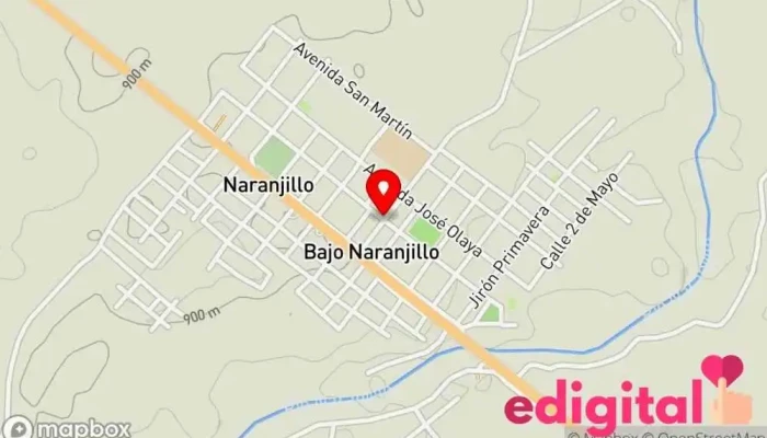 mapa de BOTICA LEVIFARMA Farmacia en Naranjillo