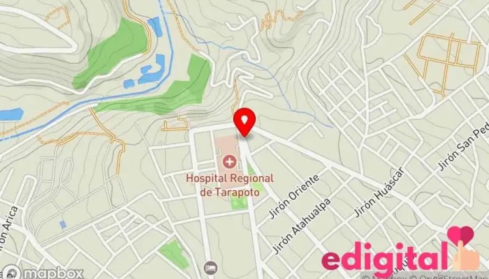 mapa de Botica Lima Farmacia en Tarapoto