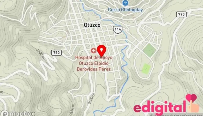 mapa de BOTICA LIZFARMA Farmacia en Otuzco
