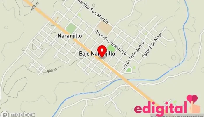 mapa de Botica Lucerito Farmacia en Naranjillo