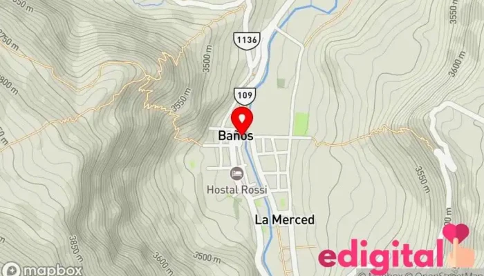 mapa de Botica luzfarma Farmacia en Baños