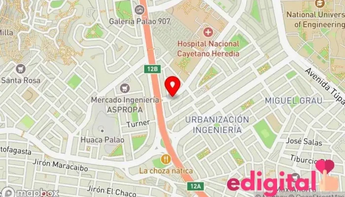 mapa de Botica Magistral Derma Perú Farmacia en Lima