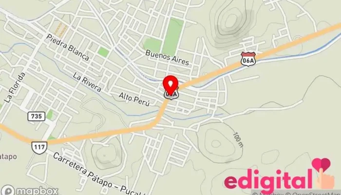 mapa de Botica MaryJen Farmacia en Patapo