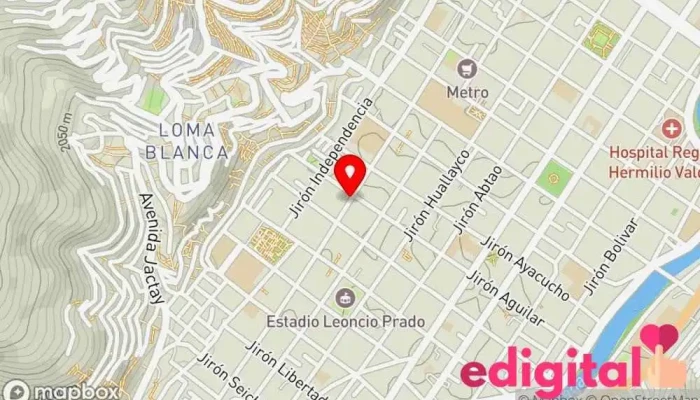 mapa de Botica Massalud Farmacia en Huánuco