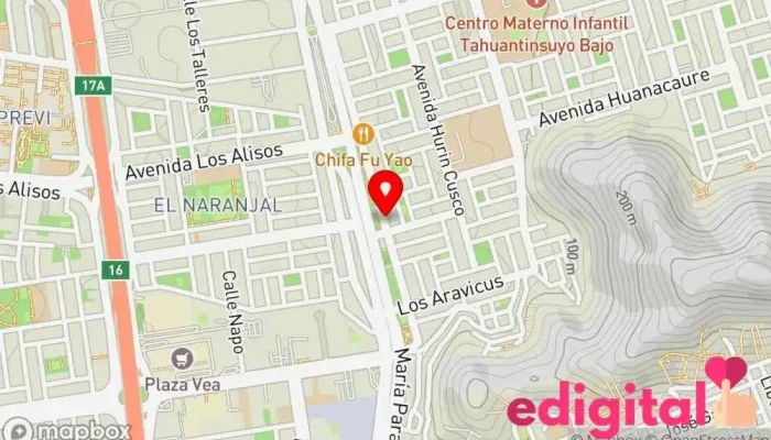 mapa de Botica Maxifarma del Ahorro Farmacia en Independencia