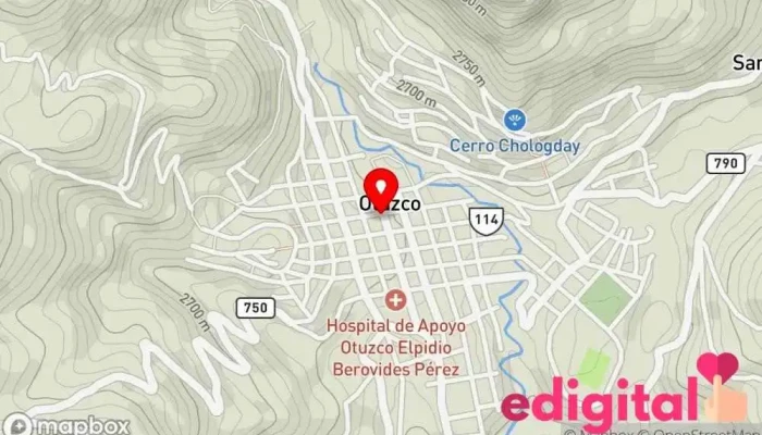 mapa de Botica MEDICFARMA Farmacia en Otuzco