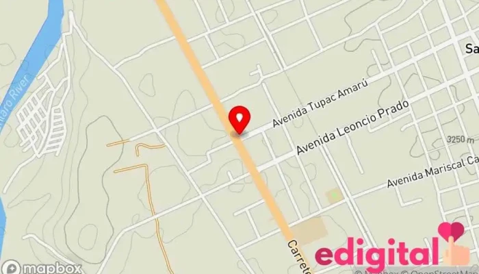mapa de Botica Melifarma Farmacia en San Agustín de Cajas
