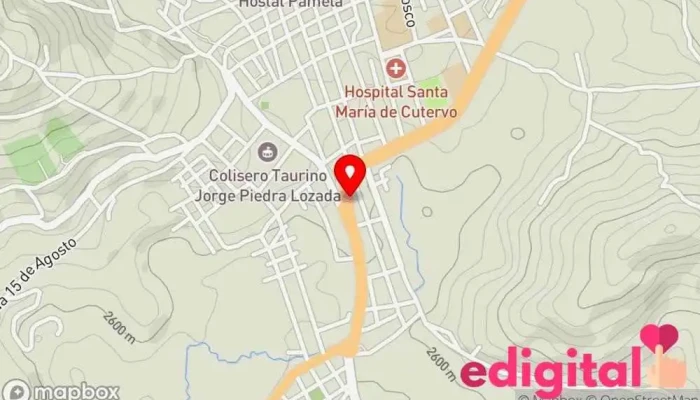 mapa de Botica Mi Nandito Farma Farmacia en Cutervo