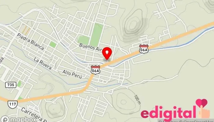 mapa de Botica “Mi Vania” Farmacia en Patapo