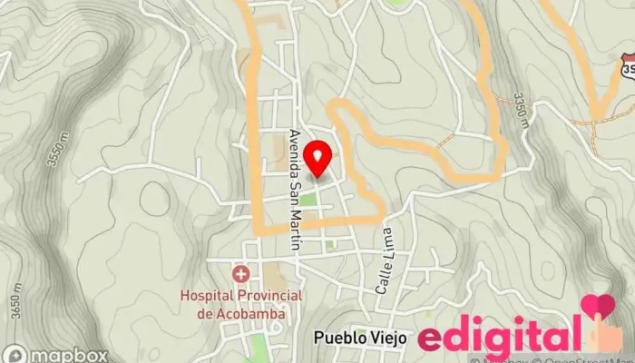 mapa de BOTICA MIAFARMA Farmacia en Acobamba