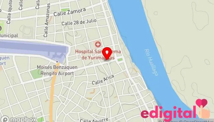 mapa de Botica Miafarma Salud Farmacia en Yurimaguas