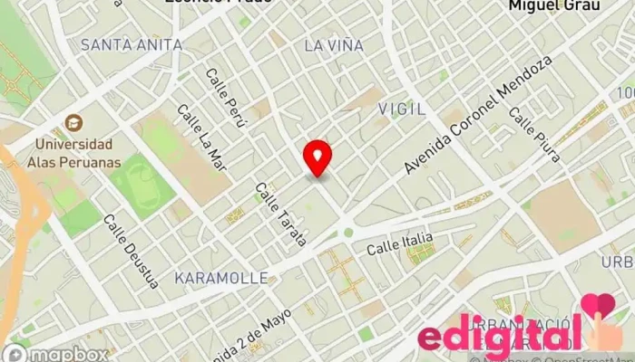 mapa de Botica Micaefarma Farmacia en Tacna