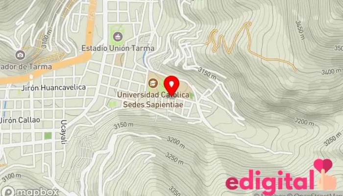 mapa de Botica Mundo Farmacéutico Farmacia en Tarma