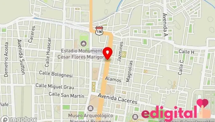 mapa de Botica Natividad Farmacia en Lambayeque