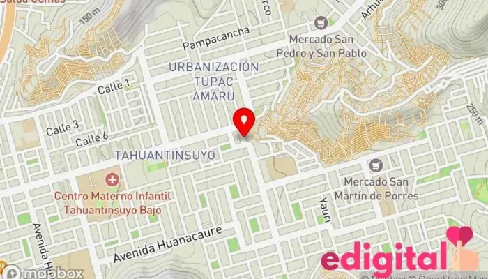 mapa de Botica Nicole Farmacia en Independencia