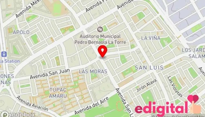 mapa de Botica NovaFarma San Juan Farmacia en San Luis