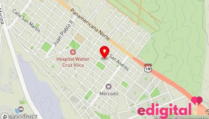 mapa de Botica Nueva Salud Farmacia en Moche
