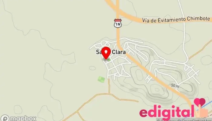 mapa de Botica Perfumería Mi Salud Farmacia en Guadalupito
