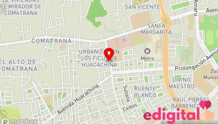 mapa de Botica Regional S & D Farmacia en Ica