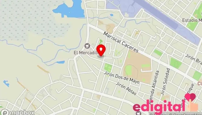 mapa de BOTICA RESPIRO SALUD Farmacia en Iquitos