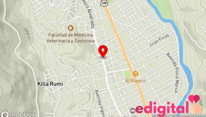 mapa de BOTICA ROBLES Farmacia en Pillco Marca