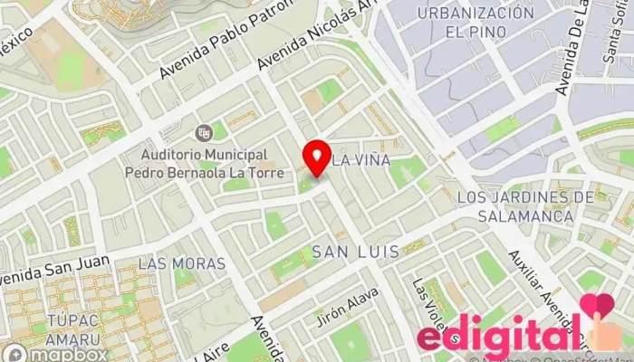 mapa de Botica Romerofarma Farmacia en San Luis