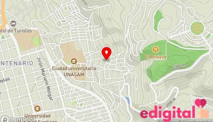 mapa de botica sagrada familia Farmacia en Huaraz